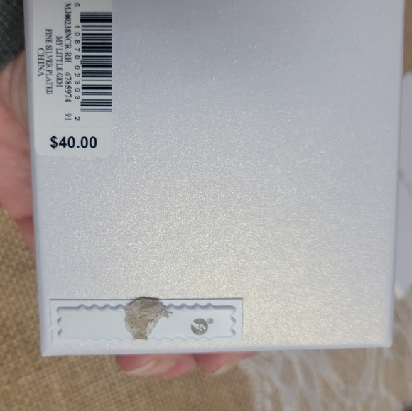 Crystal romance genuine crystal/silver plated heart necklace - Picture 6 of 7